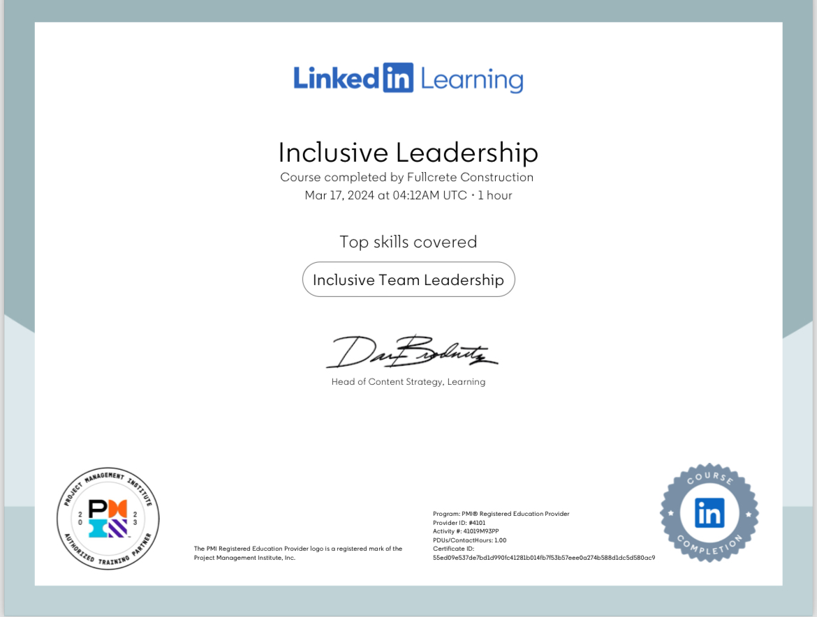 Inclusive Leadership